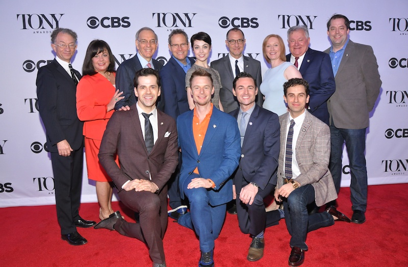 The cast and creative team of Tony nominated An American in Paris. Credit: Shevett Studios