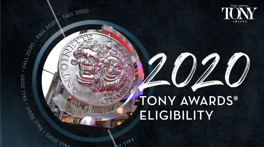 Tony Awards Determine Final Eligibility for the 2019-2020 Season