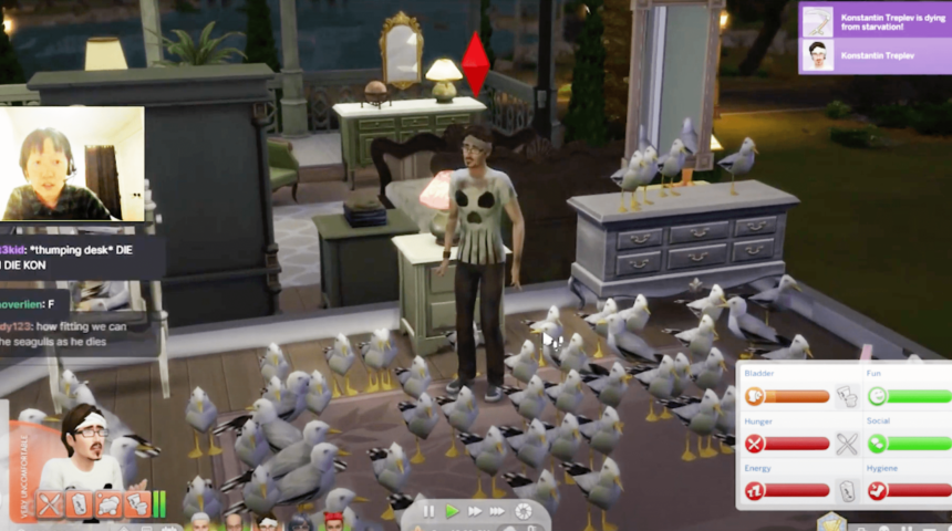 The Seagull on The Sims 4