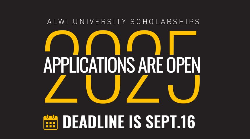 Applications Open for 2025 ALWI University Scholarships